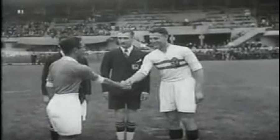 Bergaya Nyentrik, Inilah Wasit Prancis yang Pimpin Laga Indonesia di Piala Dunia 1938