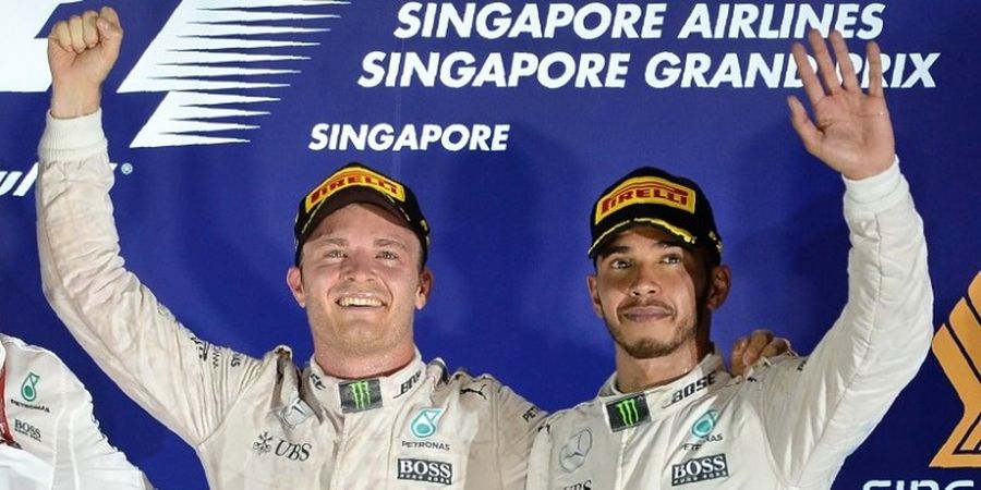 Klasemen Sementara Formula 1 2016 Setelah GP Singapura