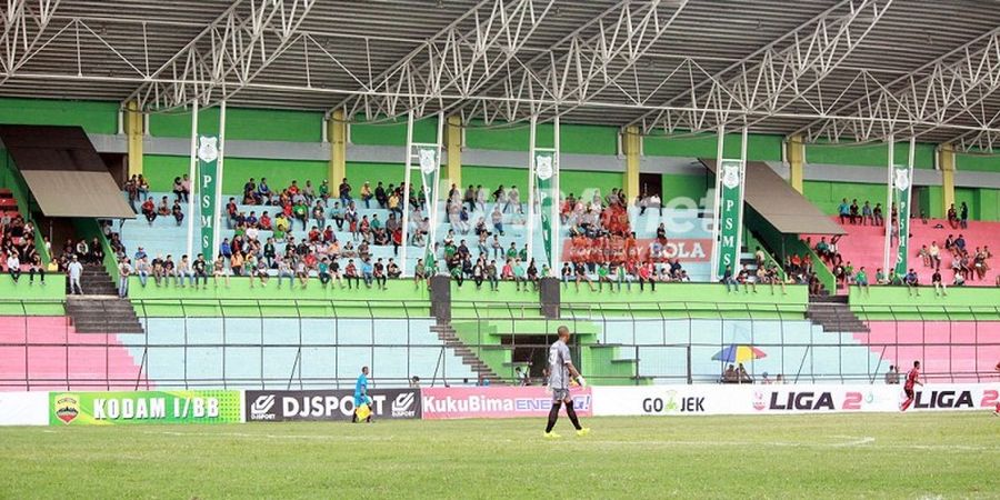 Tribune Kandang PSMS Medan Masih Melempem