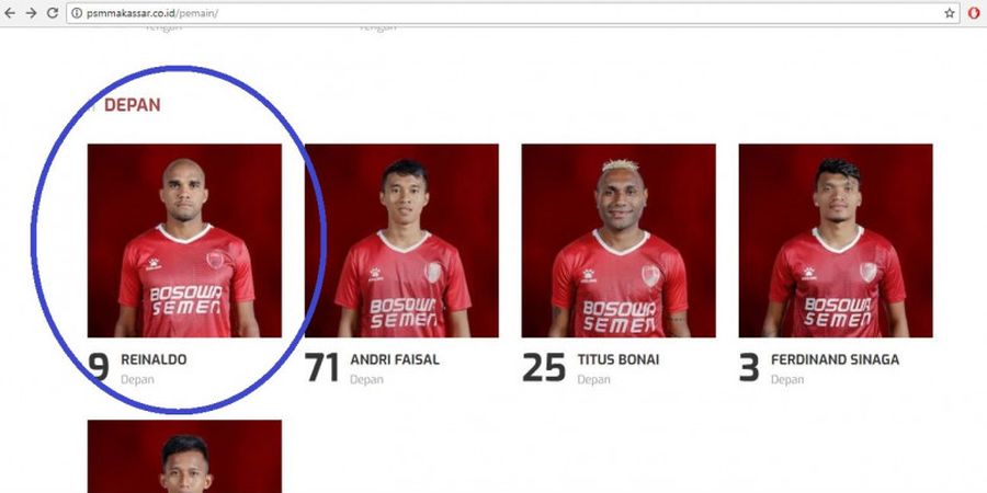 Terkuak! PSM Makassar Belum Bisa Move On dari Reinaldo Elias, Ini Buktinya