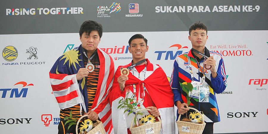 ASEAN Para Games 2017 - 13 Medali Emas Diraih Tim Renang Indonesia