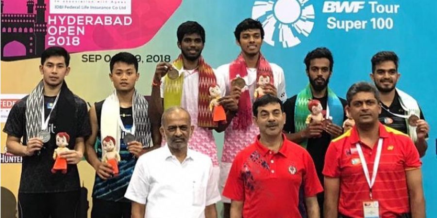 Bertemu Unggulan Pertama, Akbar/Reza Jadi 'Runner-up pada Hyderabad Open 2018