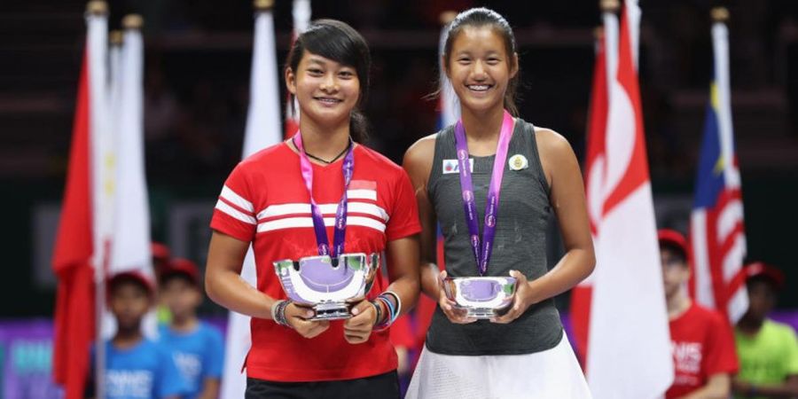 Petenis Putri Junior Indonesia Juara di Singapura