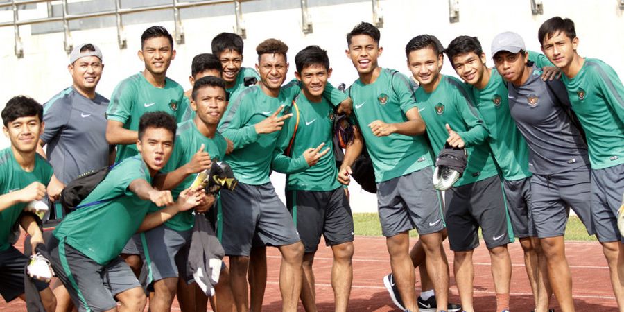 Inilah yang Dilakukan Skuat Timnas U-19 Jelang Laga Indonesia vs Myanmar