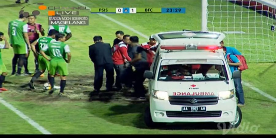 Begini Kondisi Wahyu Tri Usai Insiden dalam Laga Bhayangkara FC Vs PSIS Semarang
