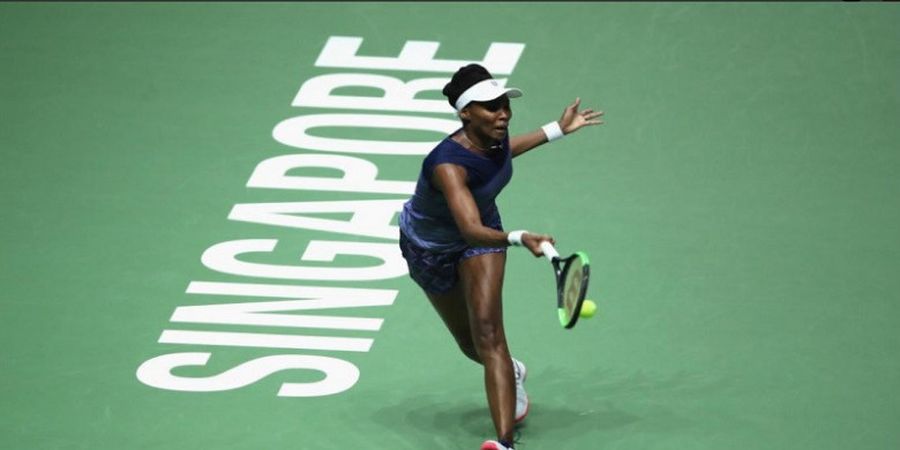 WTA Finals 2017 - Venus Williams Sukses Atasi Perlawanan Alot Caroline Garcia di Semifinal