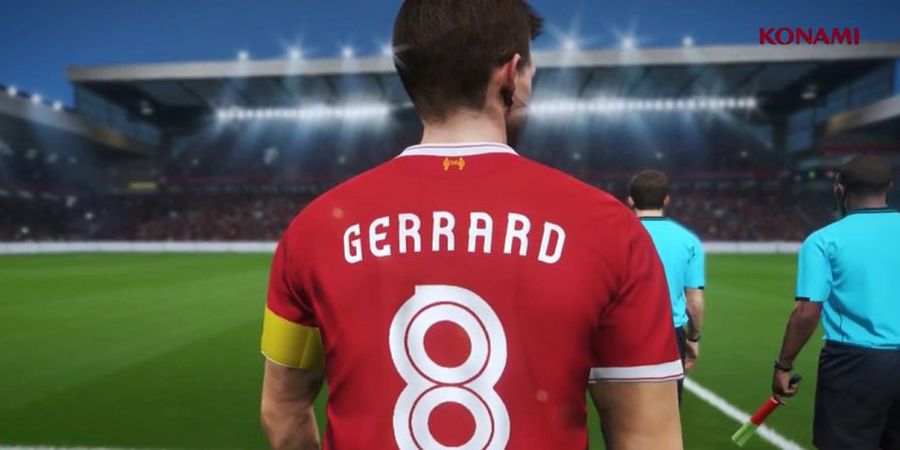 KONAMI Umumkan Steven Gerrard dan 3 Legenda Liverpool Hadir di PES 2018