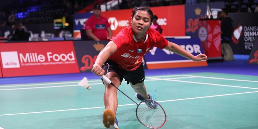 Hasil Denmark Open 2018 - Nyeri Otot Tak Halangi Gregoria Mariska Tunjung ke Perempat Final