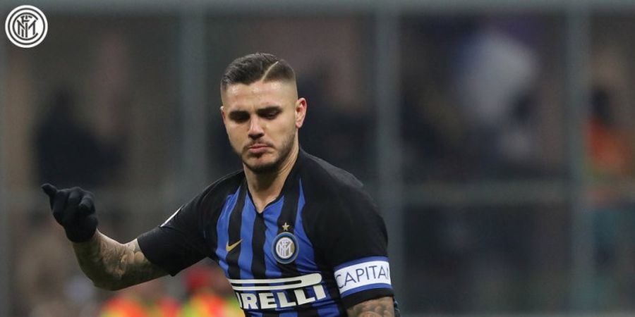 Hasil Liga Italia - Penalti Panenka Mauro Icardi Menangkan Inter Milan