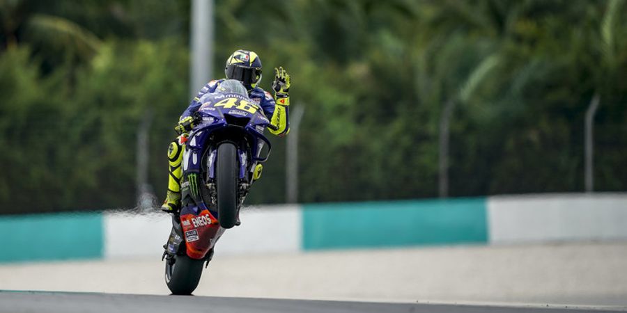 MotoGP Malaysia 2018 - Valentino Rossi Puas dengan Kemajuan Yamaha pada Hari Pertama