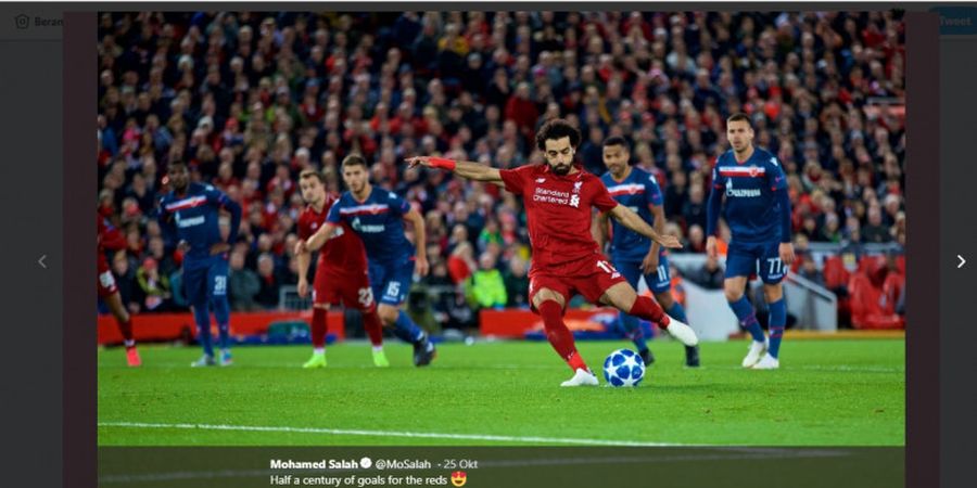 Mohamed Salah Sudah Rencanakan Pindah ke Liverpool Sejak Enam Tahun Lalu