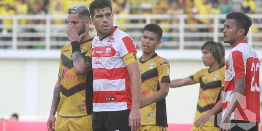 Madura United Habis 'Bahan Bakar' Saat Dikalahkan Mitra Kukar