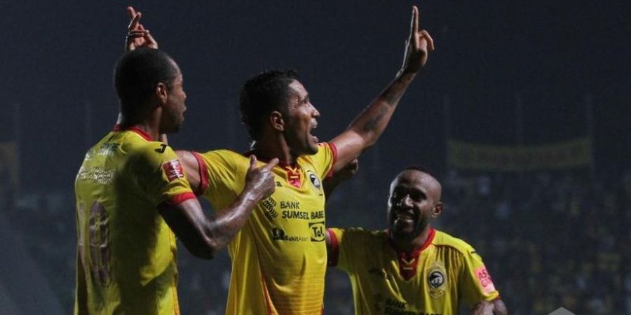 Empat Menit Kebobolan, Sriwijaya FC Imbang di Palembang