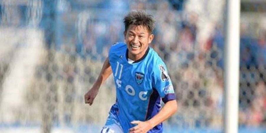 Kazuyoshi Miura Jadi Pencetak Gol Tertua di Dunia