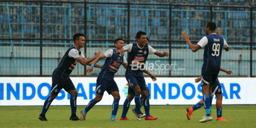 Jelang Laga Kontra Persebaya, Arema FC Petik Kemenangan Telak pada Laga Uji Coba