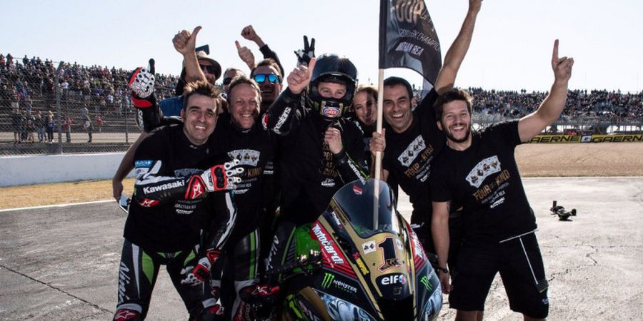 Kembali Jadi Kampiun World Superbike, Jonathan Rea Pecahkan Rekor Gelar Juara Beruntun Terbanyak