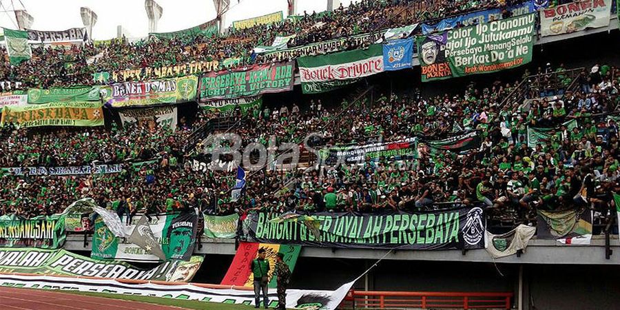 Sebelum Hadapi Kalteng Putra FC, Ini Pesan Bonek untuk Persebaya Surabaya