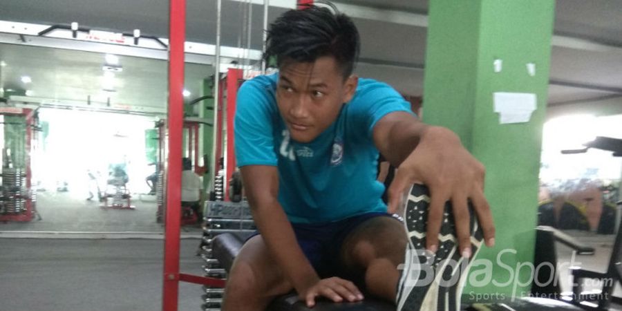 Tak Cuma Latihan Sore, Ahmad Nur Hardianto Bersama Arema Jalani Ini saat Pagi