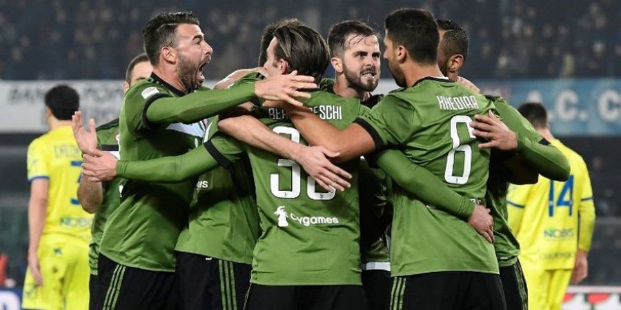 Hadapi Sembilan Pemain, Juventus Sukses Petik Kemenangan di Markas Chievo