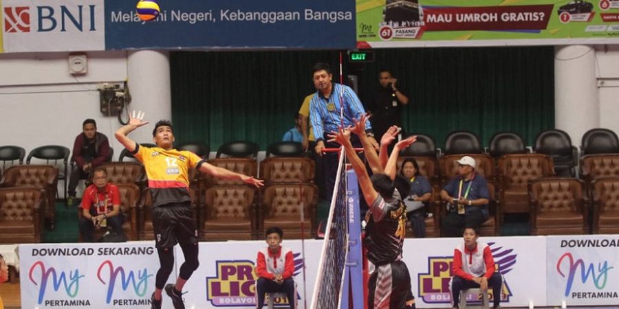 Jadwal Putaran 1 Seri Ke-3 Proliga 2019 di Bandung 21-23 Desember 2018