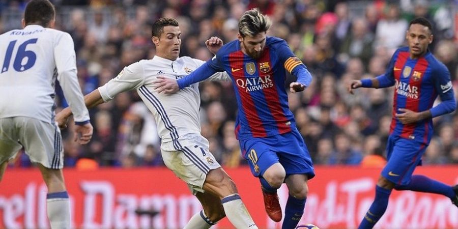 Jelang El Clasico, Messi dan Ronaldo Tertangkap 'Mesra' di Jalanan