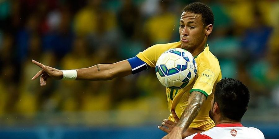 Neymar Tumbang dalam Sesi Latihan Brasil