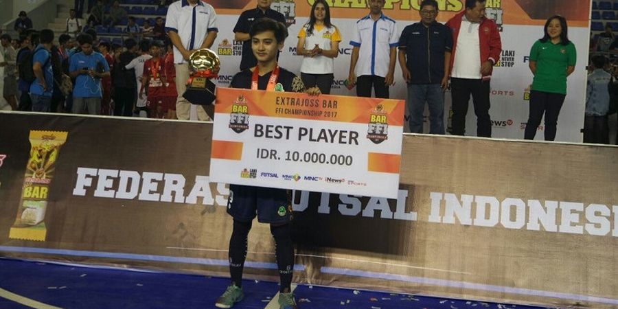 FFI Futsal Championship 2017 - Jadi Pemain Terbaik, Nicko Tak Minder dengan Postur Tubuh