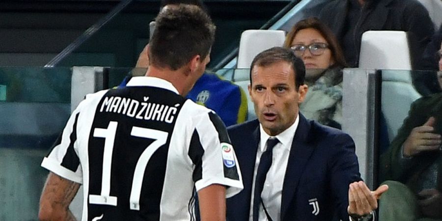 Udinese Vs Juventus - Mandzukic Mendapat Kartu Merah, Allegri Justru Kegirangan