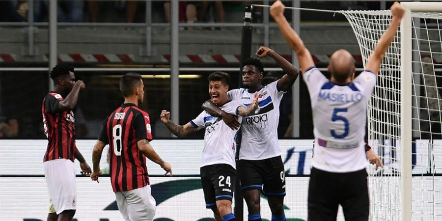 Sempat Unggul 2 Kali, AC Milan Gagal Hentikan Kutukan dari Atalanta