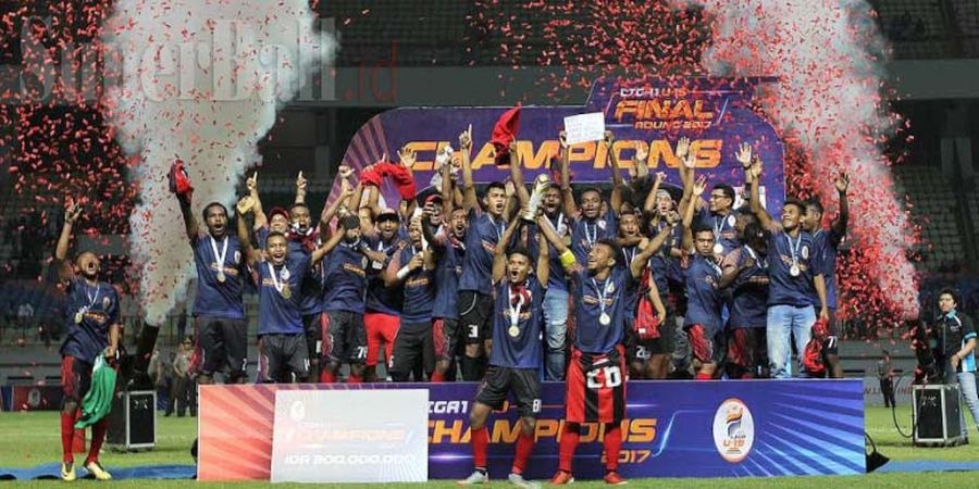 Rayakan Gelar Juara, Persipura U-19 akan Diarak Keliling Kota Jayapura