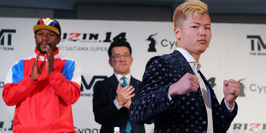 Tenshin Nasukawa Sudah Latihan untuk Runtuhkan Pertahanan Floyd Mayweather