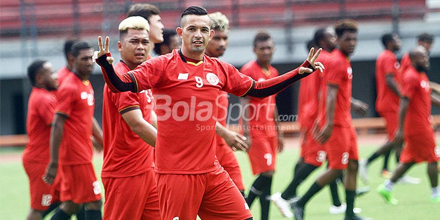 Lawan Madura United, Perseru Bersama Alexander Saununu Berbekal Optimisme