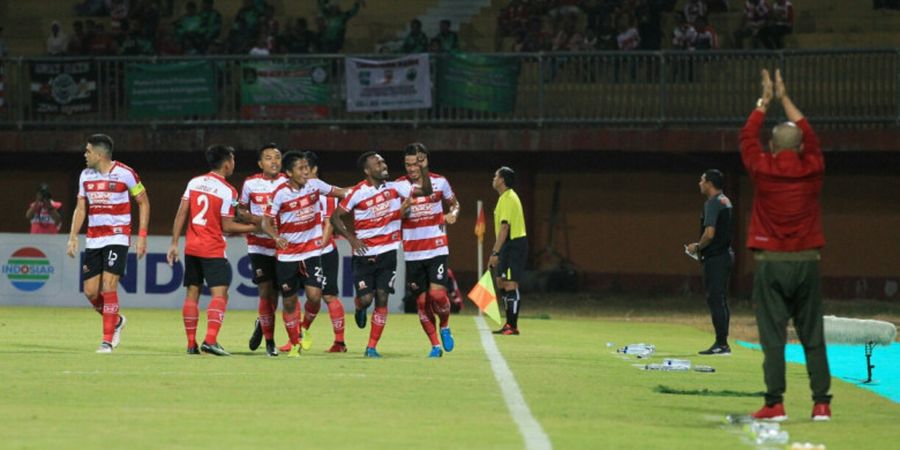 Melalui Skema Gol Apik, Madura United Unggul 1-0 Atas Perseru 