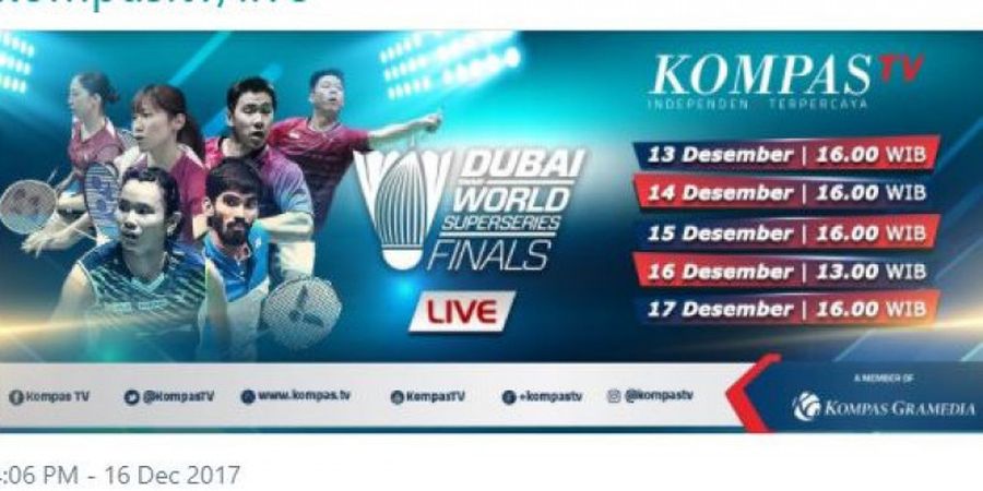 Link Live Streaming Partai Puncak BWF Superseries Finals 2017, Marcus Gideon/Kevin Sanjaya akan Berlaga Hari Ini