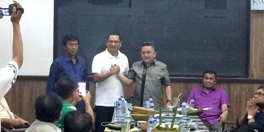 Husni Mustafa Mundur, Trimedya Panjaitan Calon Ketum PSMS