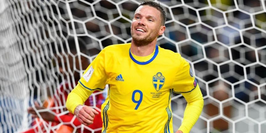 Penerus Zlatan Ibrahimovic Cetak 4 Gol dan Dekatkan Swedia ke Piala Dunia 2018