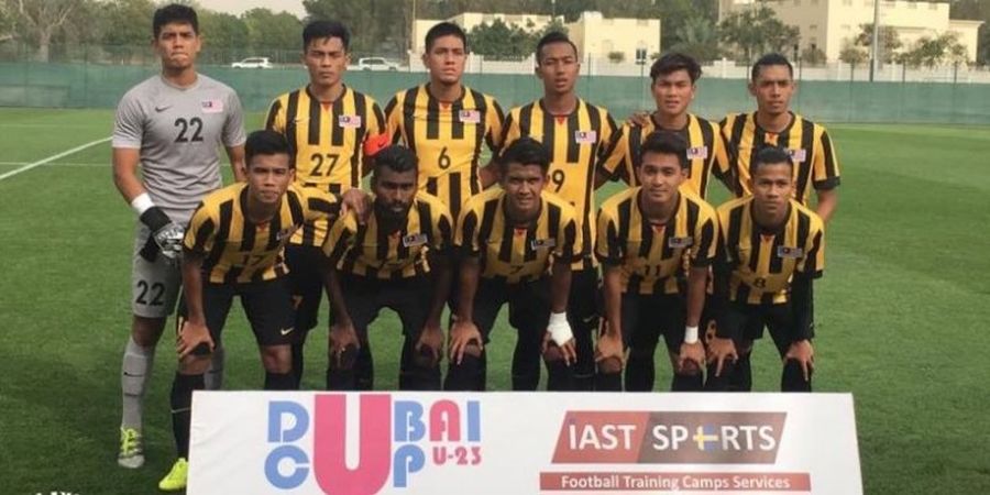 Timnas U-22 Malaysia Kebobolan 10 Gol di Dubai