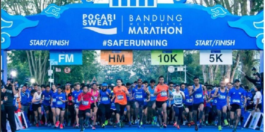 Haruka Nakagawa, Dimas Seto, dan Keluarga Bachdim Meriahkan Pocari sweat Bandung West Java Marathon 2017