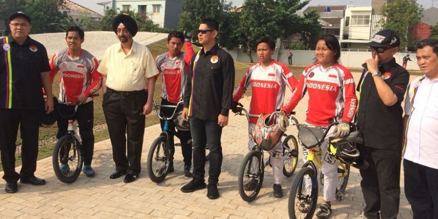 Asian Cycling Confederation Kagumi Venue BMX Asian Games 2018 di Pulo Mas