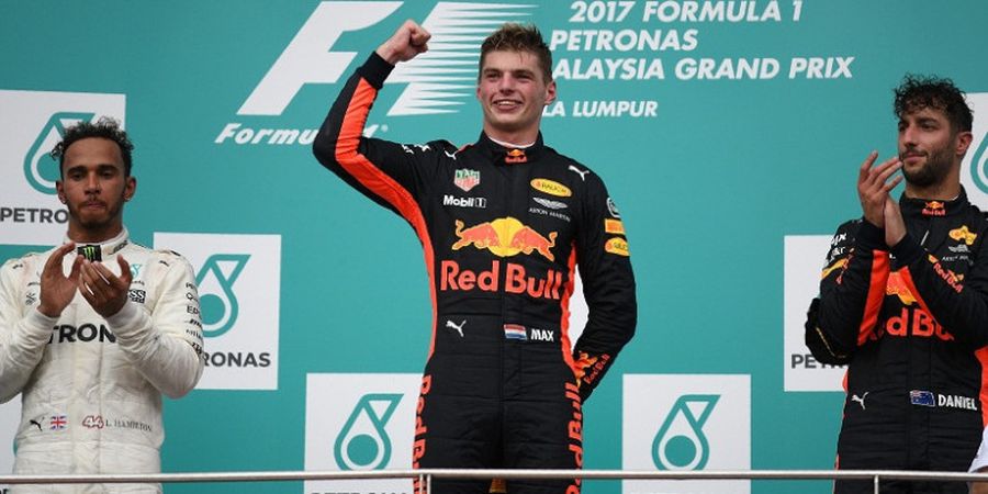 F1 GP Malaysia 2017 - Max Verstappen dan Daniel Ricciardo Bikin Bangga Bos Red Bull