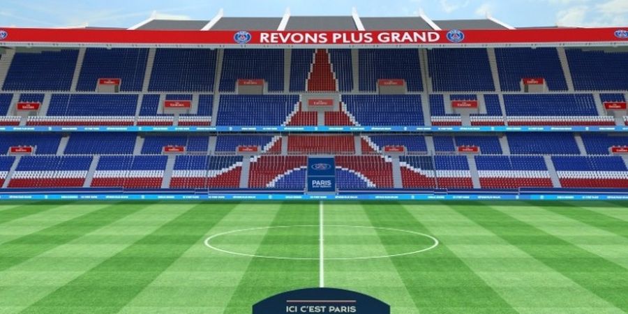 Alunan Denting Piano di Stadion Parc des Princes