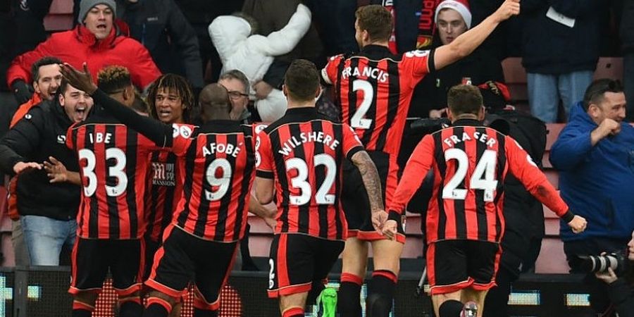 Pencetak Gol Kemenangan Bournemouth Puji Kegigihan Timnya 