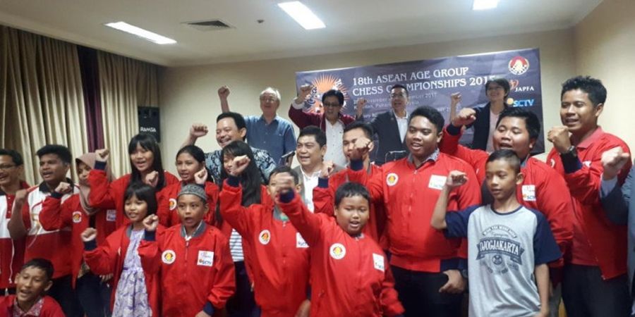 Pecatur Muda Indonesia Raih Hasil Gemilang di 18th Asean Age Group Open Chess Championship 2017