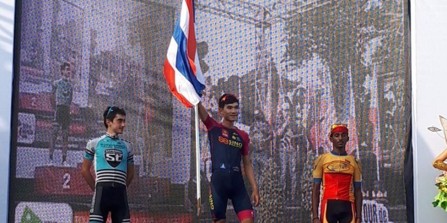 Pebalap Thailand Berjaya pada Tour de Indonesia 2018