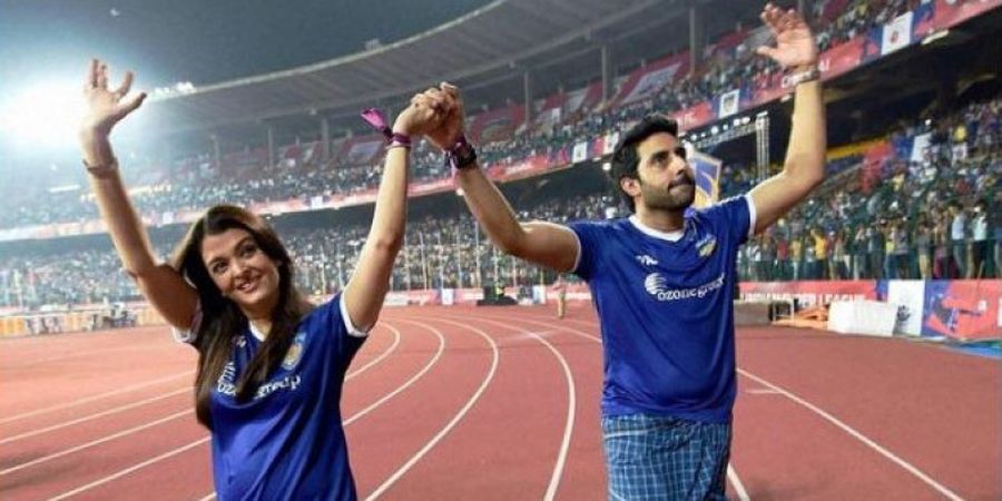 Fakta Menarik! Ternyata Suami Mega Bintang Bollywood Aishwarya Rai Sangat Menyukai Sepak Bola, Ini Buktinya