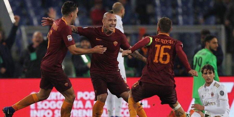 AS Roma Samai Rekor Kemenangan Kandang Dua Tim