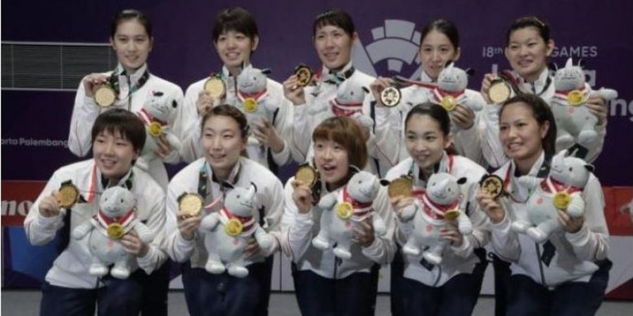 Bulu Tangkis Asian Games 2018 - Medali Emas Tegaskan Status Tim Putri Jepang sebagai Juara Dunia