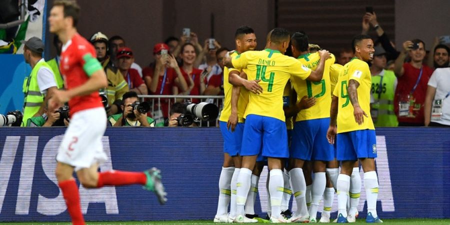 Sebagai Raja Fase Grup Piala Dunia, Brasil Kalah Hoki saat Hadapi Swiss