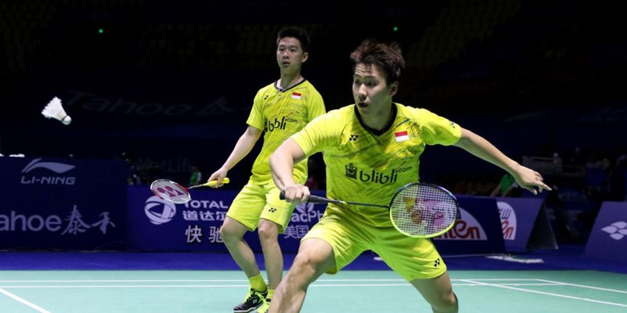 China Open 2017 - Bakal Temui Wakil Tuan Rumah pada Semifinal, Marcus/Kevin Mengaku Siap