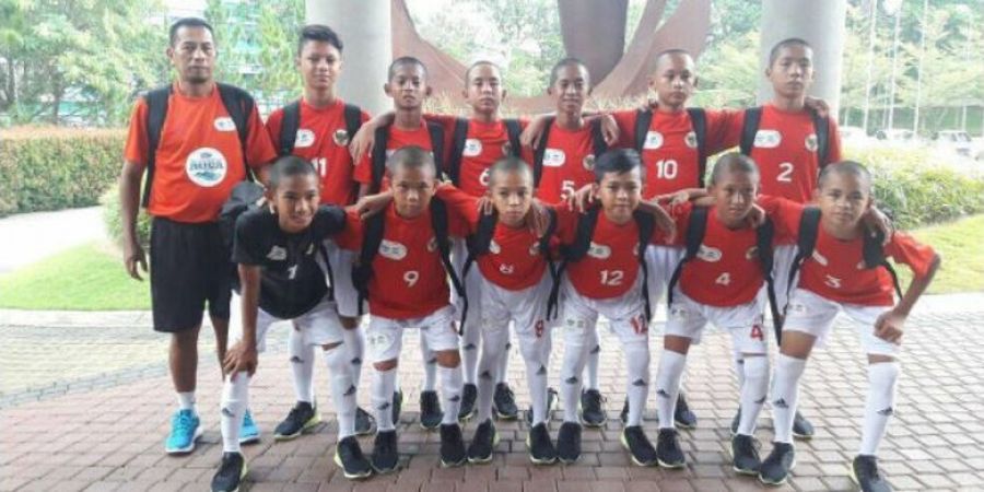 Galeri Foto - Inilah 7 Momen Garuda Muda Indonesia di Danone Nations Cup 2017, Salah Satunya Indonesia Banget 